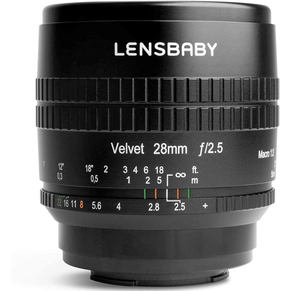 Camera Lens Lensbaby Velvet 28 for Canon RF Lense