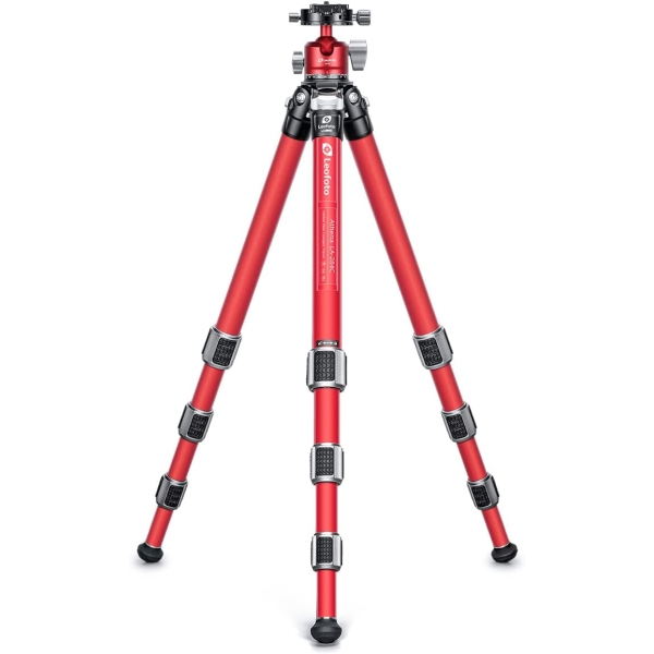 Camera Tripod & Monopod Leofoto Athena LA-284C+LH-30R(FR) full red Tripods & Monopod