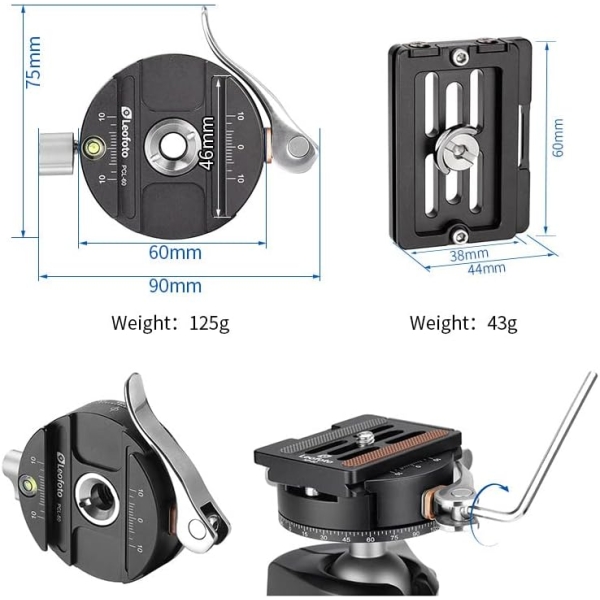 Leofoto PCL-60 Quick Shoe - image 2