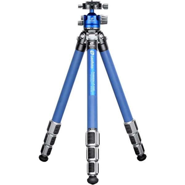 Camera Tripod & Monopod Leofoto Poseidon LP-324C+LH-40R(FB) full blue Tripods & Monopod