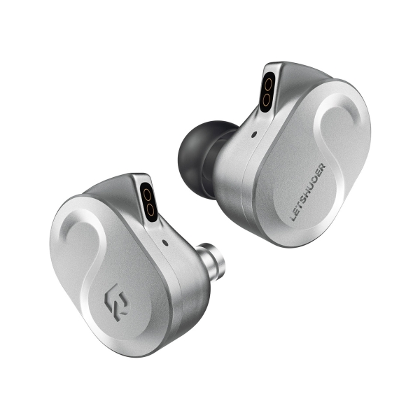 LETSHUOER S08 Silver Earphone Headphone