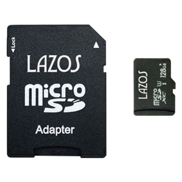 LMT Lazos L-B128MSD10-U3 128GB SD Card