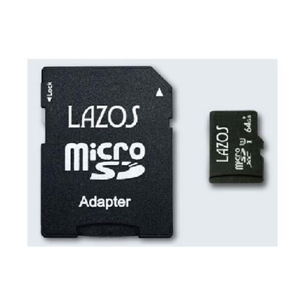 LMT Lazos L-B64MSD10-U3 64GB SD Card