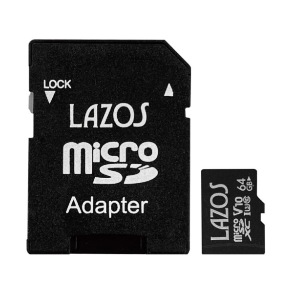 LMT Lazos L-B64MSD10-U3V10 64GB SD Card