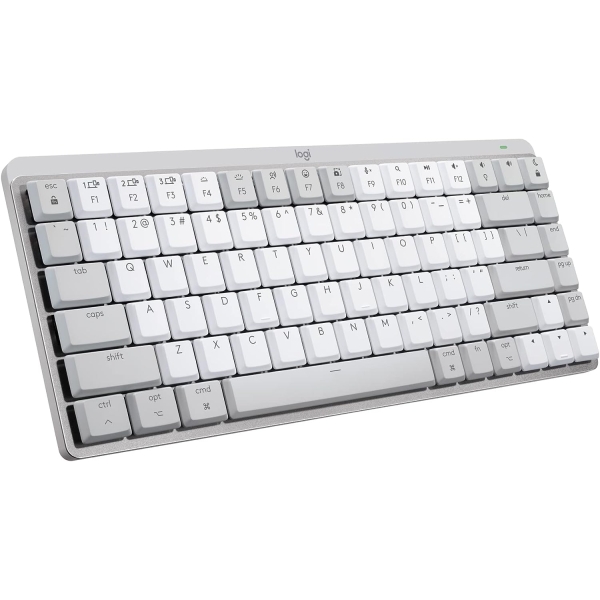 Logicool MX MECHANICAL MINI for Mac Minimalist Wireless Illuminated Keyboard KX850M tea axis pail gray Keyboard