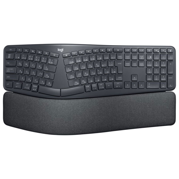 Keyboard Logitech Ergo K860 Wireless Split Keyboard for Business K860B Graphite