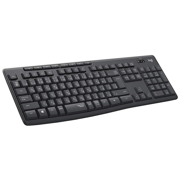 Keyboard Logitech K295 Silent Wireless Keyboard K295GP Graphite