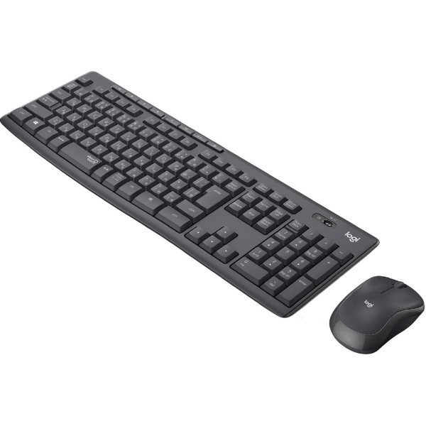 Keyboard Logitech MK295 Silent Wireless Keyboard and Mouse Combo MK295GP Graphite