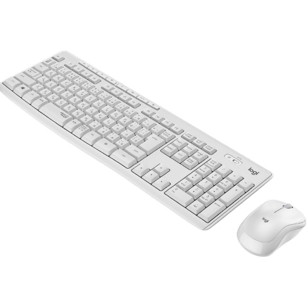 Keyboard Logitech MK295 Silent Wireless Keyboard and Mouse Combo MK295OW Off-White