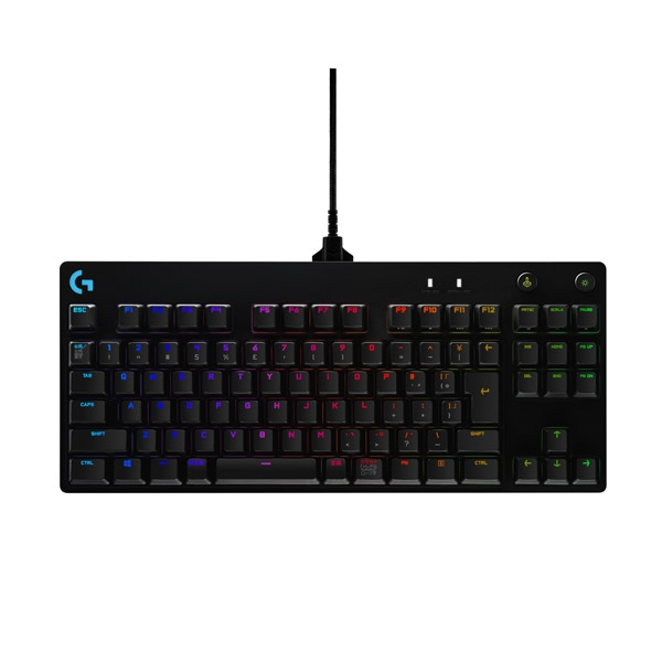 Keyboard Logitech PRO X Gaming Keyboard G-PKB-002 Blue Axis Black