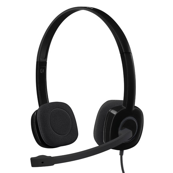 Headset Logitech Stereo Headset H151 H151R