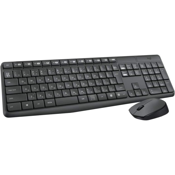 Keyboard Logitech Wireless Combo MK235 Grey