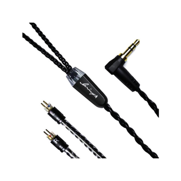 Earphone Cable Luminox Audio Kilowatt Jet Black LNA-KILJB-CM2P-35L Mini plug ⇔ 2 pin 1.2m Audio & Video Audio