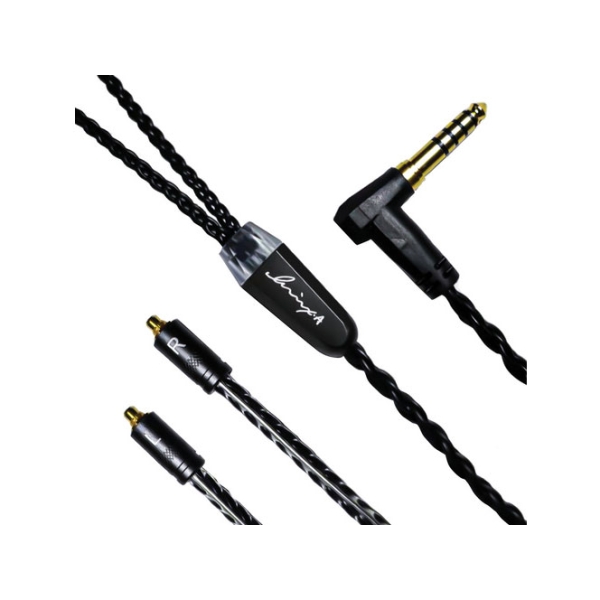 Earphone Cables Luminox Audio Kilowatt Jet Black LNA-KILJB-MMCX-44L 4.4mm balance (5 poles) ⇔ MMCX 1.2m Earphone Cable