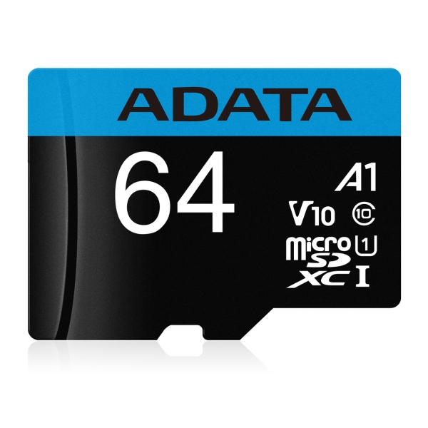 SD Card ADATA AUSDX64GUICL10A1-RA1 64GB