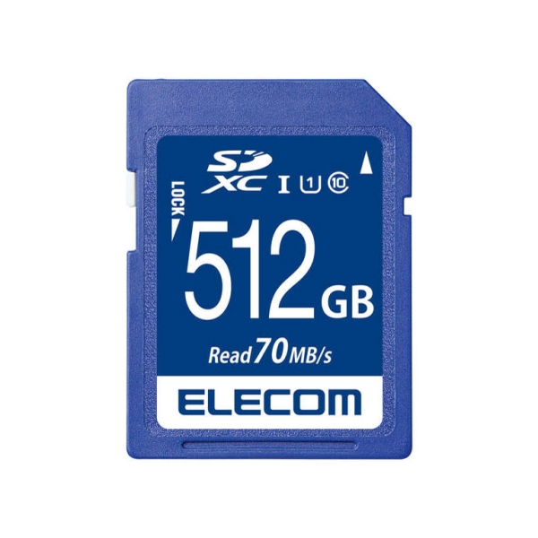 SD Card ELECOM MF-FS512GU11R 512GB