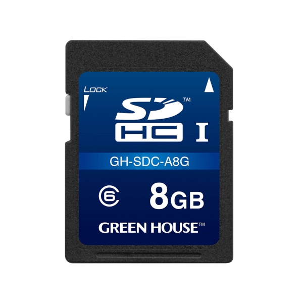 SD Card Green House GH-SDC-A8G 8GB