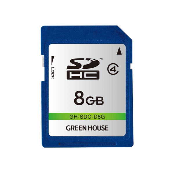 SD Card Green House GH-SDC-D8G 8GB