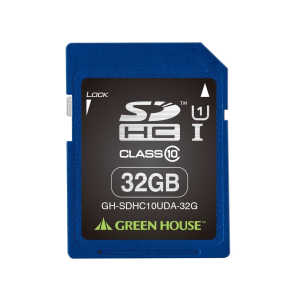 SD Card Green House GH-SDHC10UDA-32G 32GB