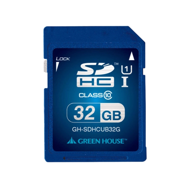 SD Card Green House GH-SDHCUB32G 32GB