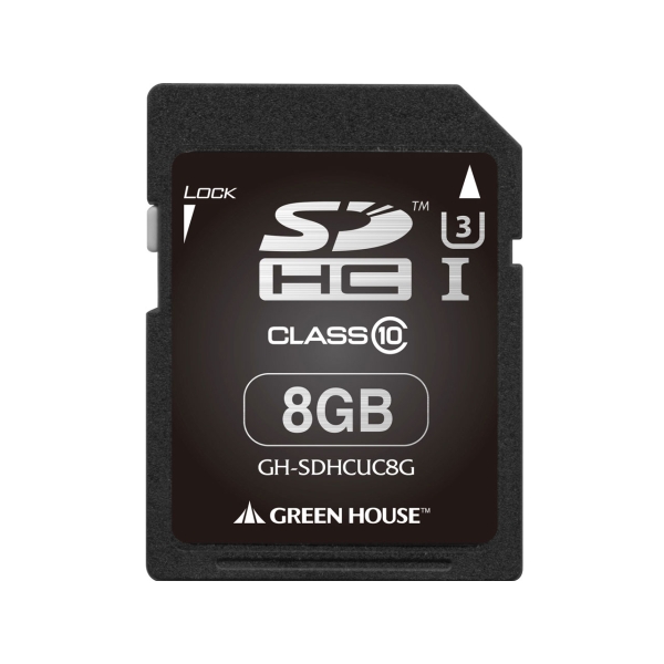 SD Card Green House GH-SDHCUC8G 8GB