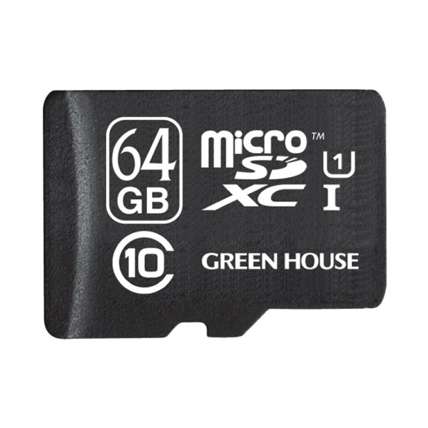 SD Card Green House GH-SDMRXC64GU 64GB