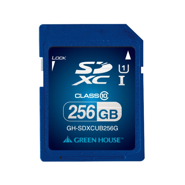 SD Card Green House GH-SDXCUB256G 256GB