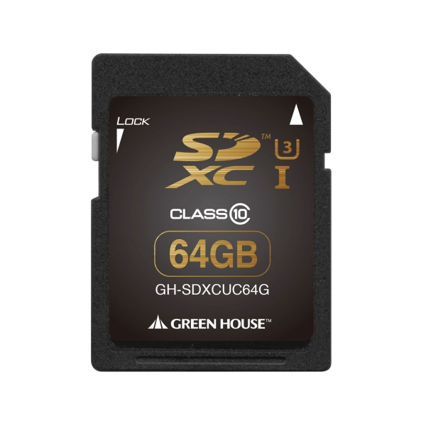 SD Card Green House GH-SDXCUC64G 64GB