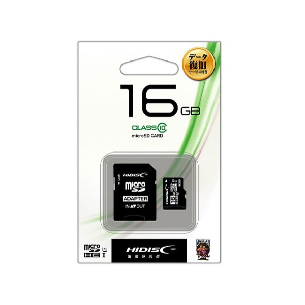 SD Card HI-DISC HDMCSDH16GCL10DS 16GB