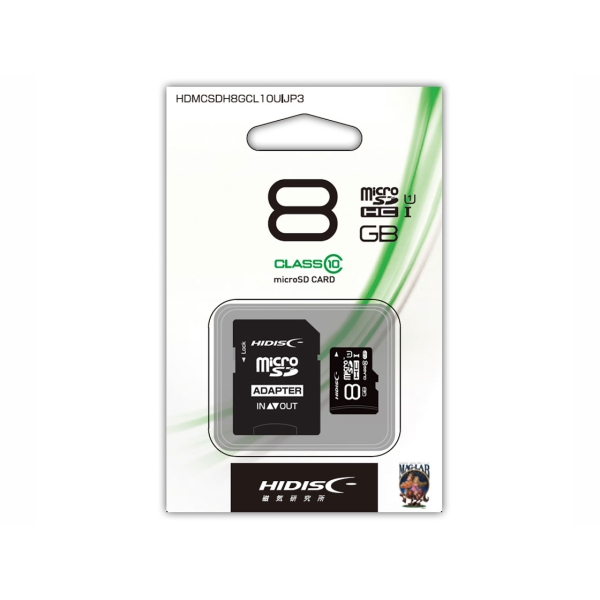 SD Card HI-DISC HDMCSDH8GCL10UIJP3 8GB