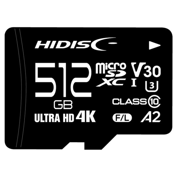 SD Card HI-DISC HDMCSDX512GA2V30 512GB