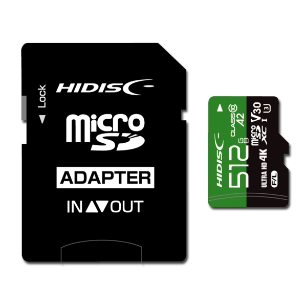 SD Card HI-DISC HDMCSDX512GA2V30PRO 512GB