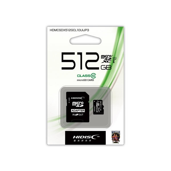 SD Card HI-DISC HDMCSDX512GCL10UIJP3 512GB