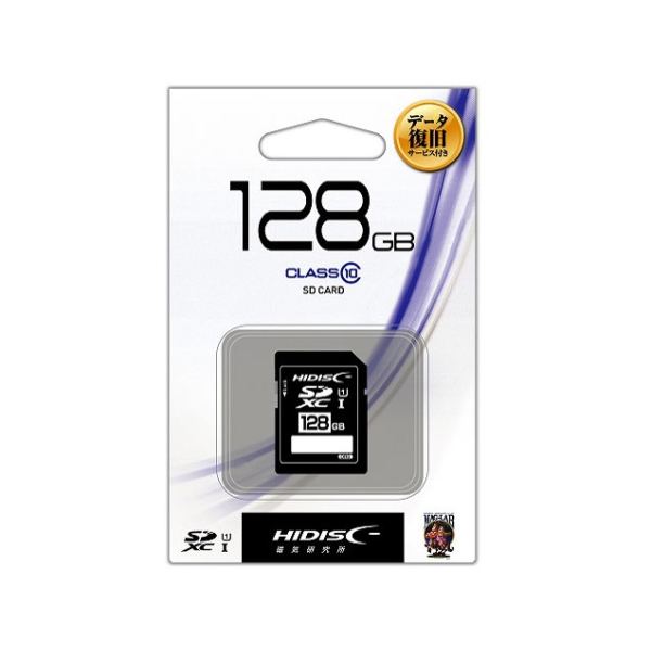 SD Card HI-DISC HDSDH128GCL10DS 128GB