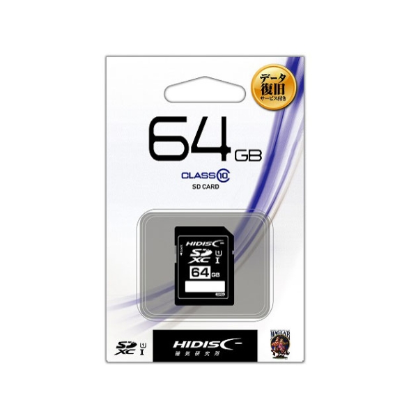 SD Card HI-DISC HDSDH64GCL10DS 64GB