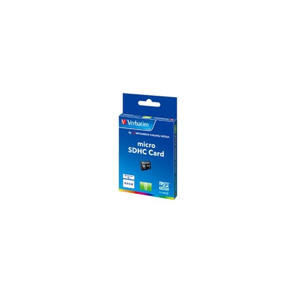 SD Card Mitsubishi Chemical Media Verbatim MHCN8GYVZ1 8GB