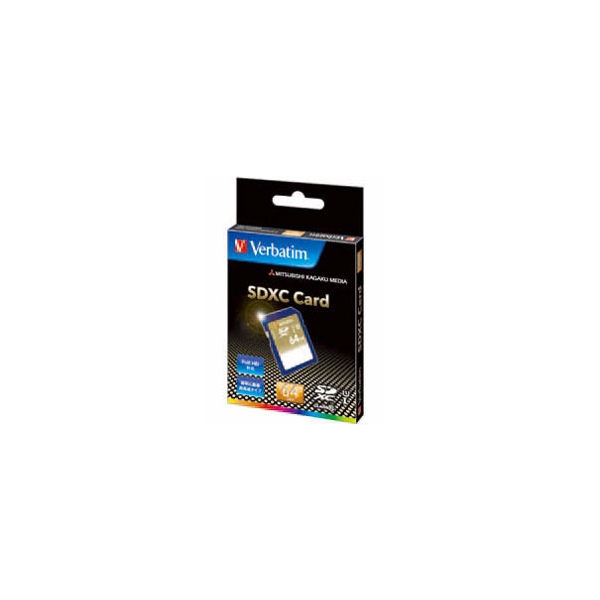 SD Card Mitsubishi Chemical Media Verbatim SDXC64GJVB1 64GB