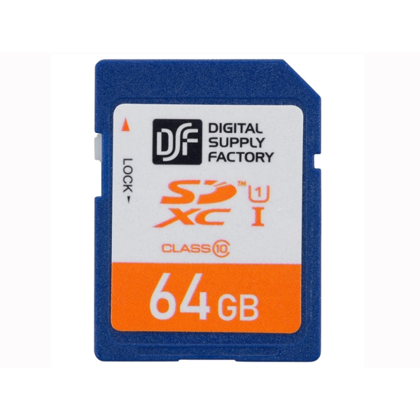 SD Card Ohm Electric PC-MS64G-K 64GB