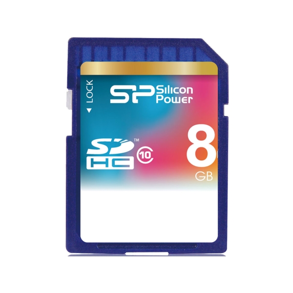 SD Card Silicon Power SP008GBSDH010V10 (8GB)