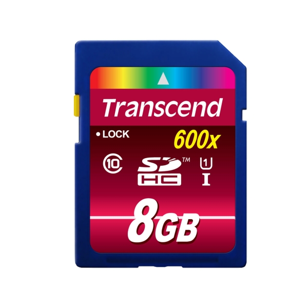 SD Card Transcend TS8GSDHC10U1 8GB