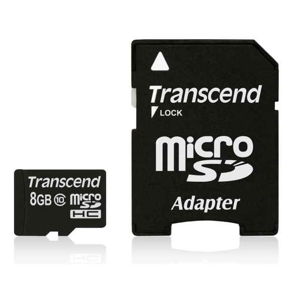 SD Card Transcend TS8GUSDHC10 8GB