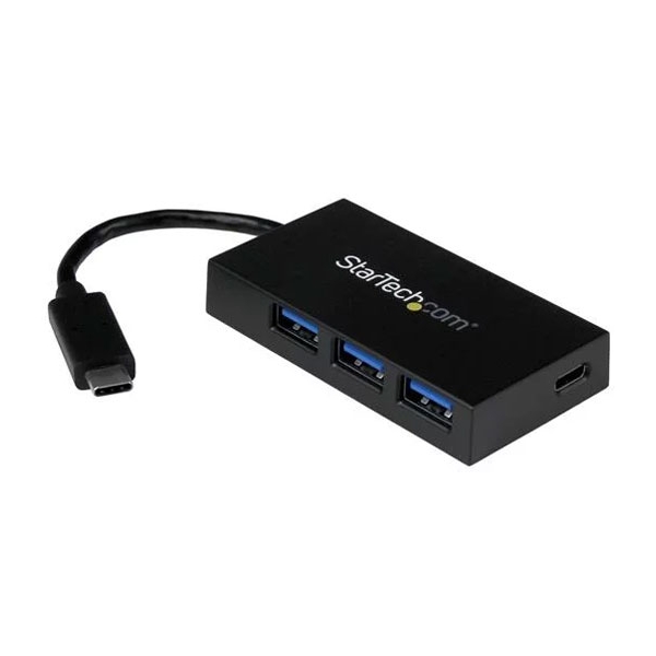 USB Hub StarTech.com HB30C3A1CFB Black USB Hub