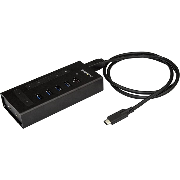 USB Hub StarTech.com HB30C5A2CST Black USB Hub