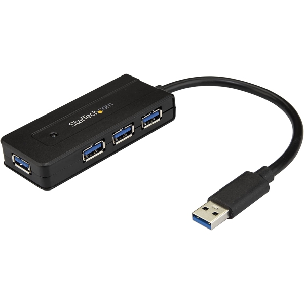 USB Hub StarTech.com ST4300MINI Black USB Hub