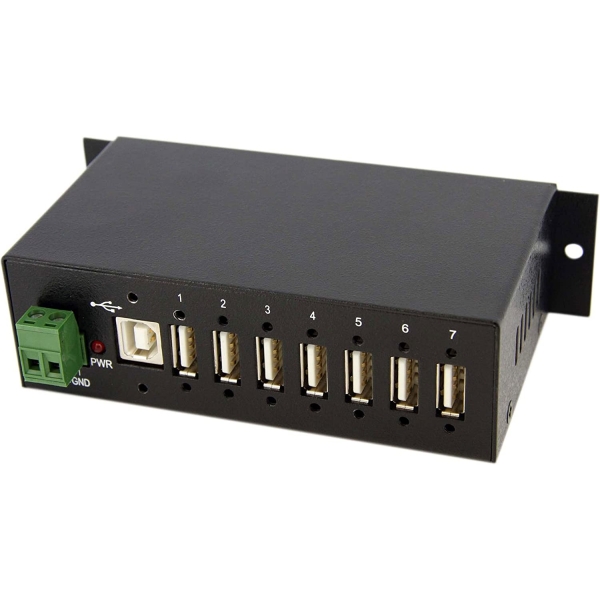 USB Hub StarTech.com ST7200USBM Black USB Hub