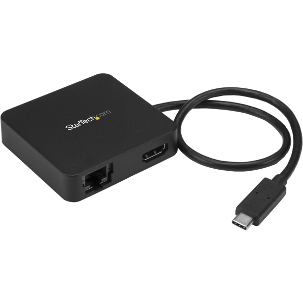 StarTech.com DKT30CHD Black USB Hub