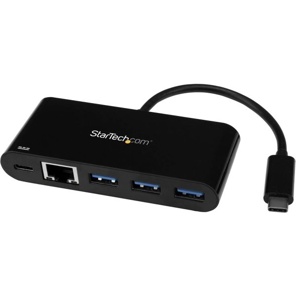 StarTech.com HB30C3AGEPD black USB Hub